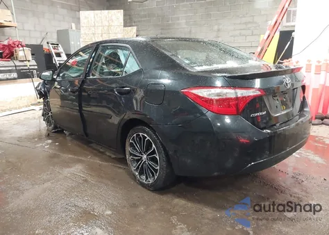 2016 Toyota Corolla S Plus z USA, uszkodzony, nr VIN 2T1BURHE4GC710570